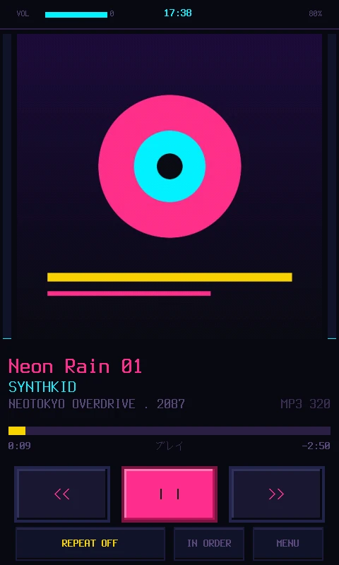 NeoTokyo theme preview